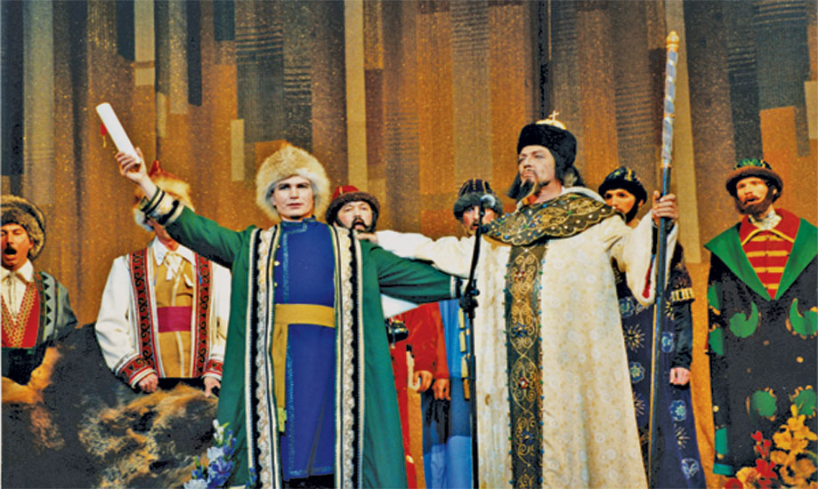 З.Ғ.Исмәғилевтең “Урал илселәре” операһынан күренеш. БДОБТ, 2007