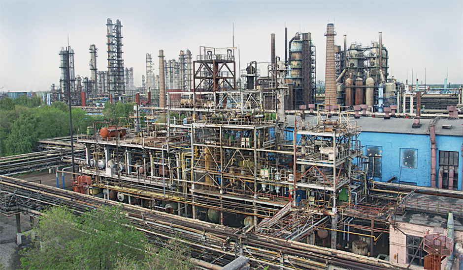 Стерлитамакский нефтехимический завод. Цех по производству углеводородов