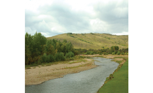 Река Урал. Учалинский район.